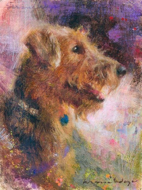 Custom Dog Portrait Oil Painting Pet Puppy Realistic Dog Art 8x10