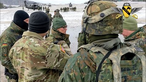 1st Air Cav Conducts Medevac Training With Bundeswehr Youtube