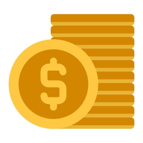 Free Coin Stack Icon In 2020 Coin Icon Icon Online Icon