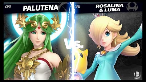 Palutena Vs Rosalina And Luma Super Smash Bros Ultimate Smash Mode Gameplay Youtube