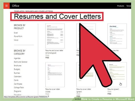 ways  create  resume  microsoft word wikihow