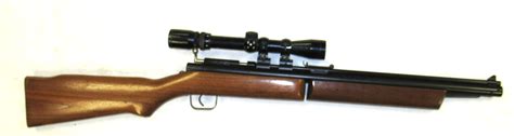 Sold Price Benjamin Sheridan Pump Action Air Rifle 22 Cal Bushnell