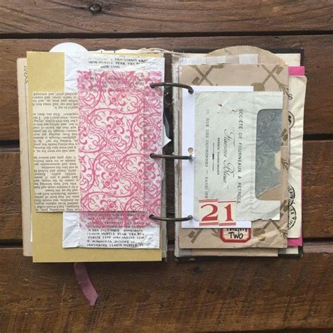 Write On Anything And Then Bind It Into A Book Diy Journal Vintage Junk Journal Scrapbook