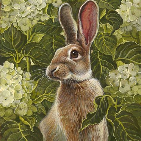 Pin By Debbie Hoffman On Bunnies For Bunni Rabbit Painting Bunny Art