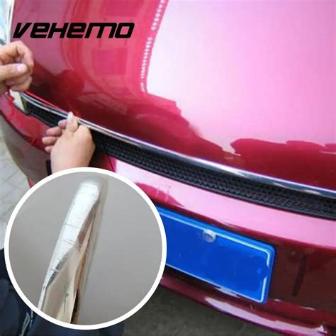 vehemo vehemo 20mmx6500mm car auto chrome self adhesive sticky detail edging trim strip in