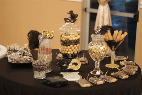 masquerade themed dessert and candy table themed desserts candy table masquerade party party