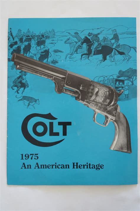 Colt 1975 American Heritage Firearms Catalog