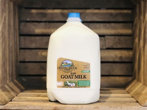 1 Gallon Raw Soy Free Goat Milk Millers Bio Farm