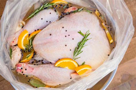 Turkey Brine Made With Savory Herbs Sea Salt And Broth Only Takes A