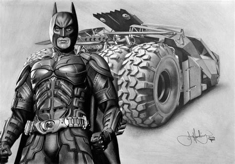 Batman franchise is so adored by fans that even his villains get movies and it earns billions of dollars on box office. Batman drawing - Colour in Your Life