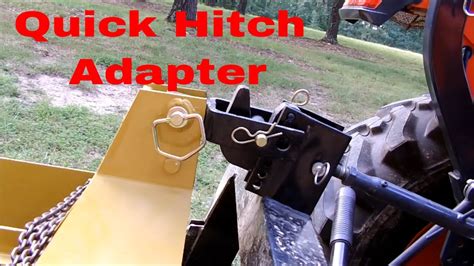 Haul Master 3 Point Quick Hitch Adapter Bracket Adapter View
