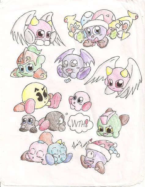 Random Kirby Doodles Xd By Shiekralucario00 On Deviantart
