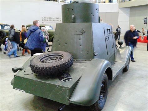 Fai M Soviet Light Armored Car Ww Ii At The Exhibition Engines Of