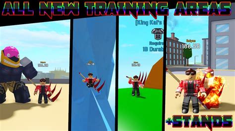 All New Training Areas In Anime Fighting Simulator New Update