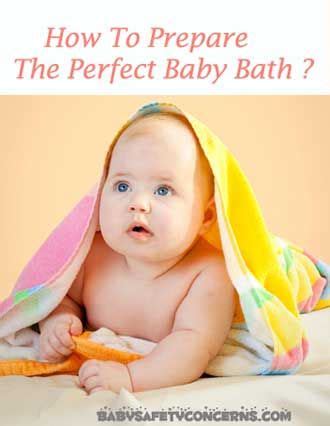 Touch her ears and neck. How do you check if the baby bath temperature is correct ...