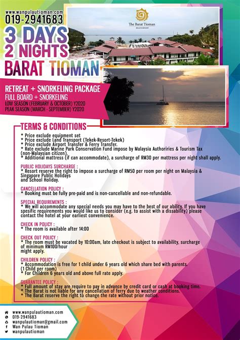 5 thing you must do in tioman island. Pakej Percutian 3 Hari 2 Malam Ke Pulau Tioman 2020 - The ...