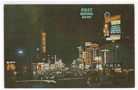 Downtown Albuquerque The Way I Remember It Circa 1960 Downtown