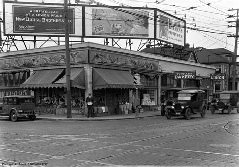 ne broadway 1929 portland city downtown portland oregon