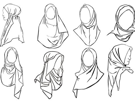Hijab Coloring Pages Coloring Pages