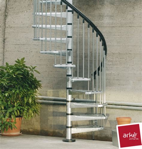 Civik Zink Galvanised Steel Spiral Staircase Kit From Staircase Kits