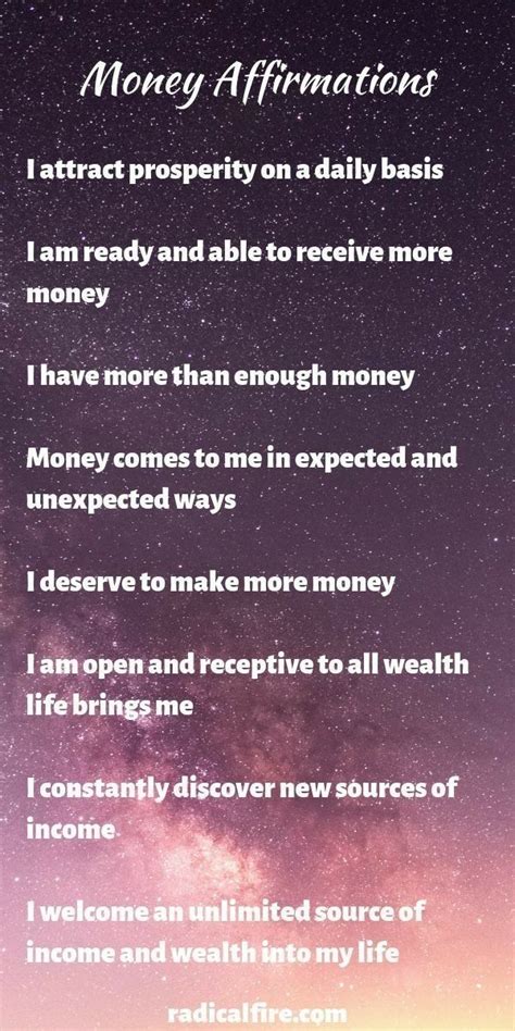 37 Of The Most Powerful Affirmations To Attract Money Money