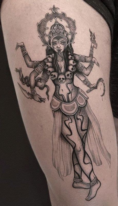 50 Amazing Goddess Kali Tattoos With Meanings Ideas And Celebrities