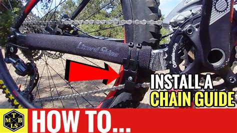 How To Install A Chain Guide On A Mountain Bike Mtb Maintenance Youtube