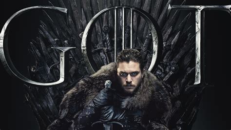 1920x1080 Jon Snow Game Of Thrones Season 8 Poster Laptop Full Hd 1080p