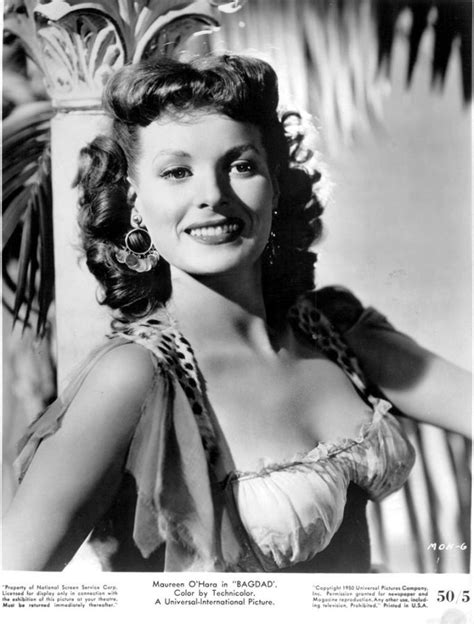 Maureen Ohara Publicity Photos For Bagdad Gorgeous Hollywood Yesterday
