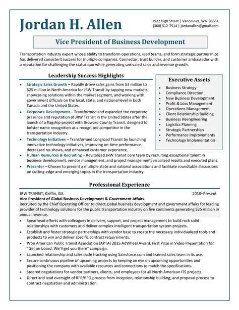 Following best practices for executive resumes can ensure that you include everything needed to make a good related: Resume Samples were written by Julie Walraven | Professional resume samples, Resume examples, Resume