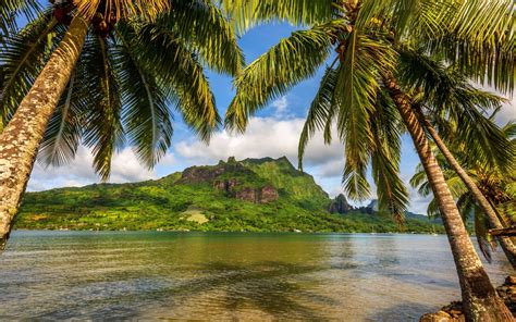 Wallpaper Landscape Sea Bay Nature Sky Clouds Beach Coast