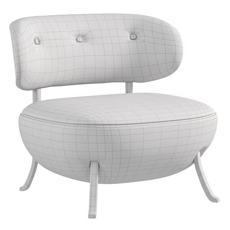 Oleandra Chair By Bodema 3d Model For Corona