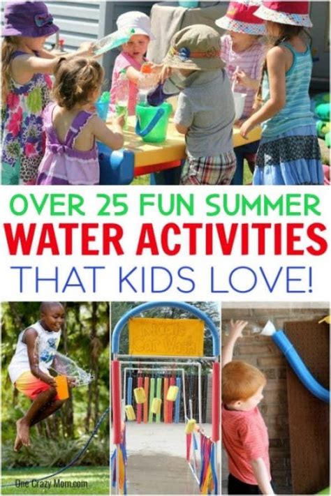 Water Activities For Kids 25 Fun Water Activities For Kids