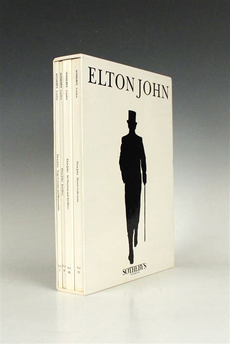 Auction Catalogues The Elton John Collection Sothebys 1988 4 Vols