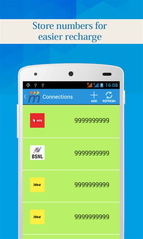 Pay with your card on your phone isn't that great. Mobile Recharge and Bill Pay for Android - Download