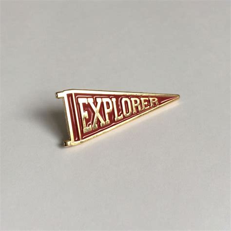 Explorer Lapel Pin Lapel Pins Lapel Pin Badges