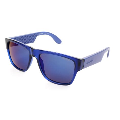 Unisex 5002 Sunglasses Blue Metal Matte Blue Carrera Touch Of Modern