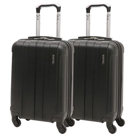 Buy Amazon Brand Eono Lightweight Abs Hard Shell Travel Trolley Carry
