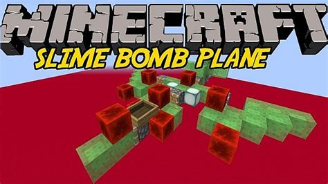 Minecraft Slime Bomb Plane Minecraft Project