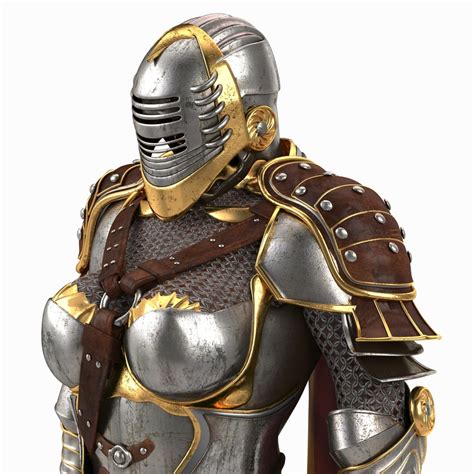 3d Women S Medieval Armor
