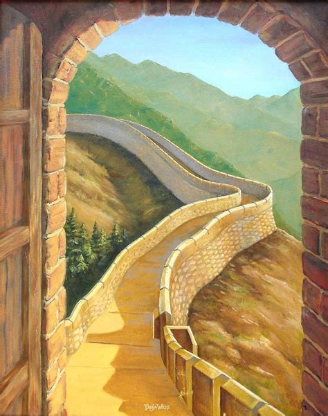 Its A Great Wall Painting By Tanja Ware Fine Art America
