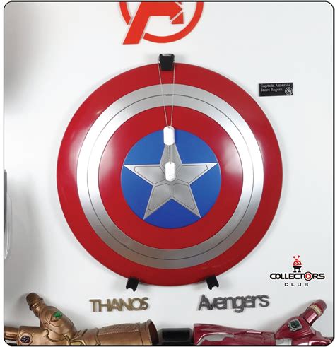 En Stock Marvel Legends Gear Captain America Shield Prop Replica Par