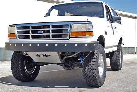 Pre Runner Front Bumper Ford Bronco And F150 Solo Motorsports