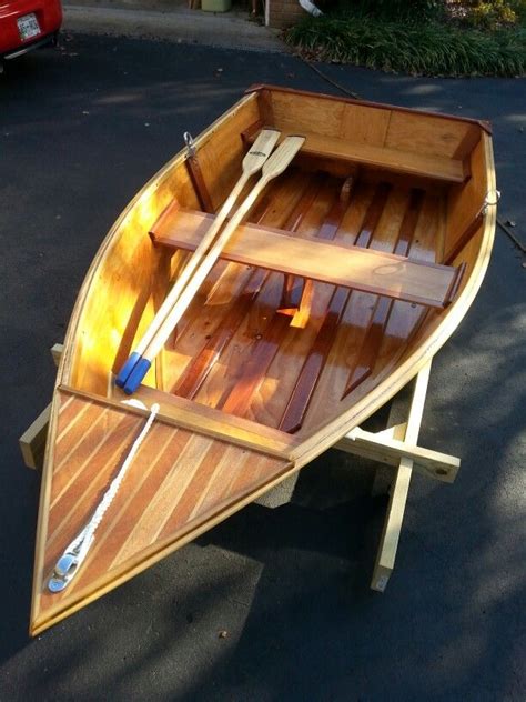 Mahogany And Plywood Rowboat From Plans By Glen L Less Than 400 Pounds