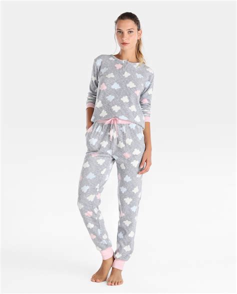 Pijama De Mulher Énfasis Com Estampado De Nuvens · Moda E Acessórios · El Corte Inglés