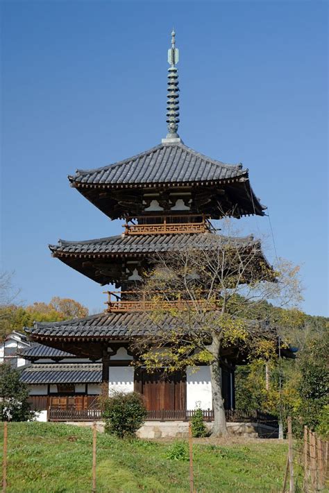 Hokiji03ds1536 Japanese Pagoda Wikipedia Japanese Architecture