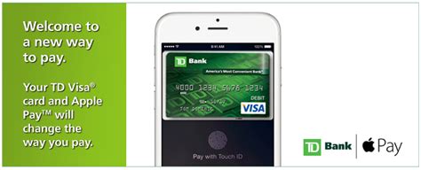 Currently, it is only available in the united states. Add your TD Visa Debit or Credit Card to Apple Pay. | TD Bank