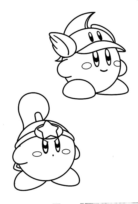 How To Draw Kirby Coloring Pages : Kids Play Color