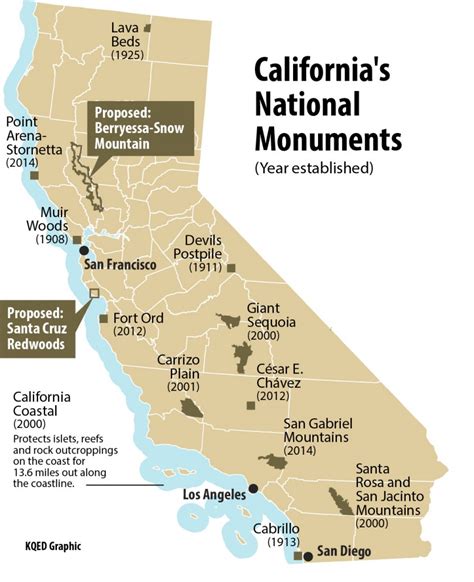 Does California Need More National Monuments Kqed