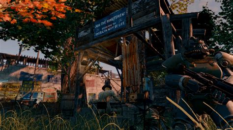 Wallpaper Fallout 4 Xbox One Autumn Screenshot Urban Area